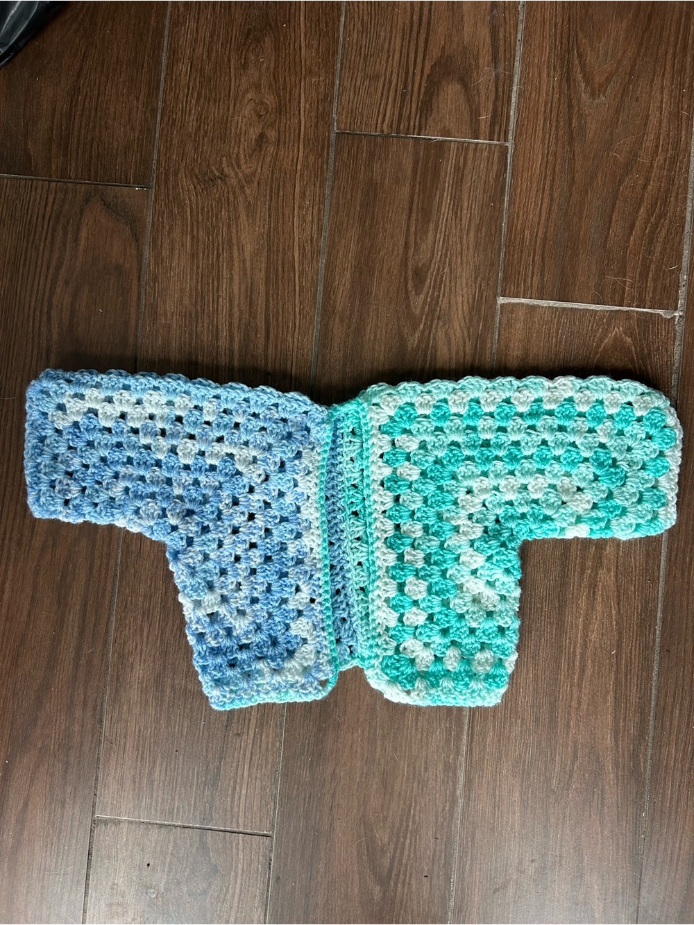 Crochet baby cardigan